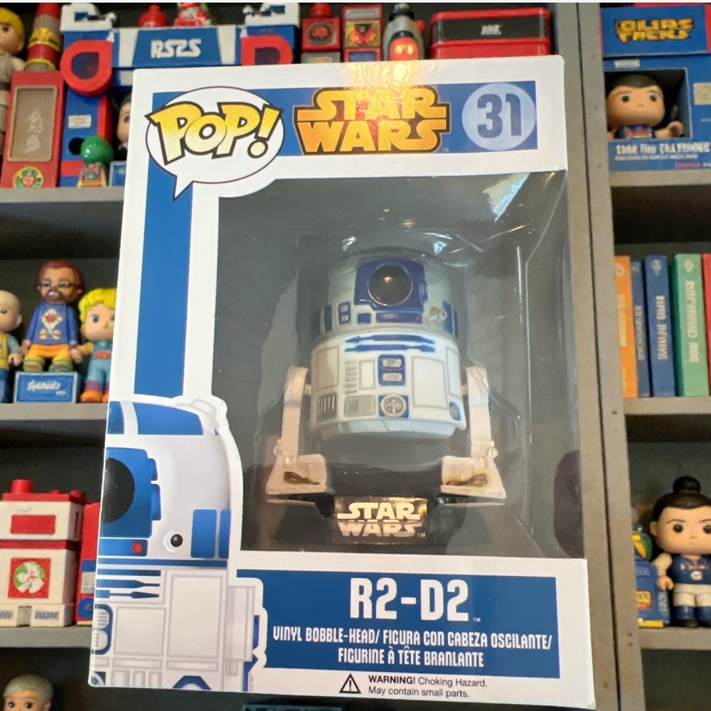 Funko Pop Star Wars‎ R2-D2 #31 Vinyl Bobble Head 2013 In Box